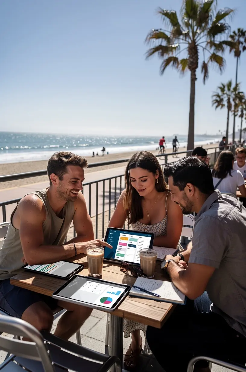 AI technology enhancing productivity and daily task management.