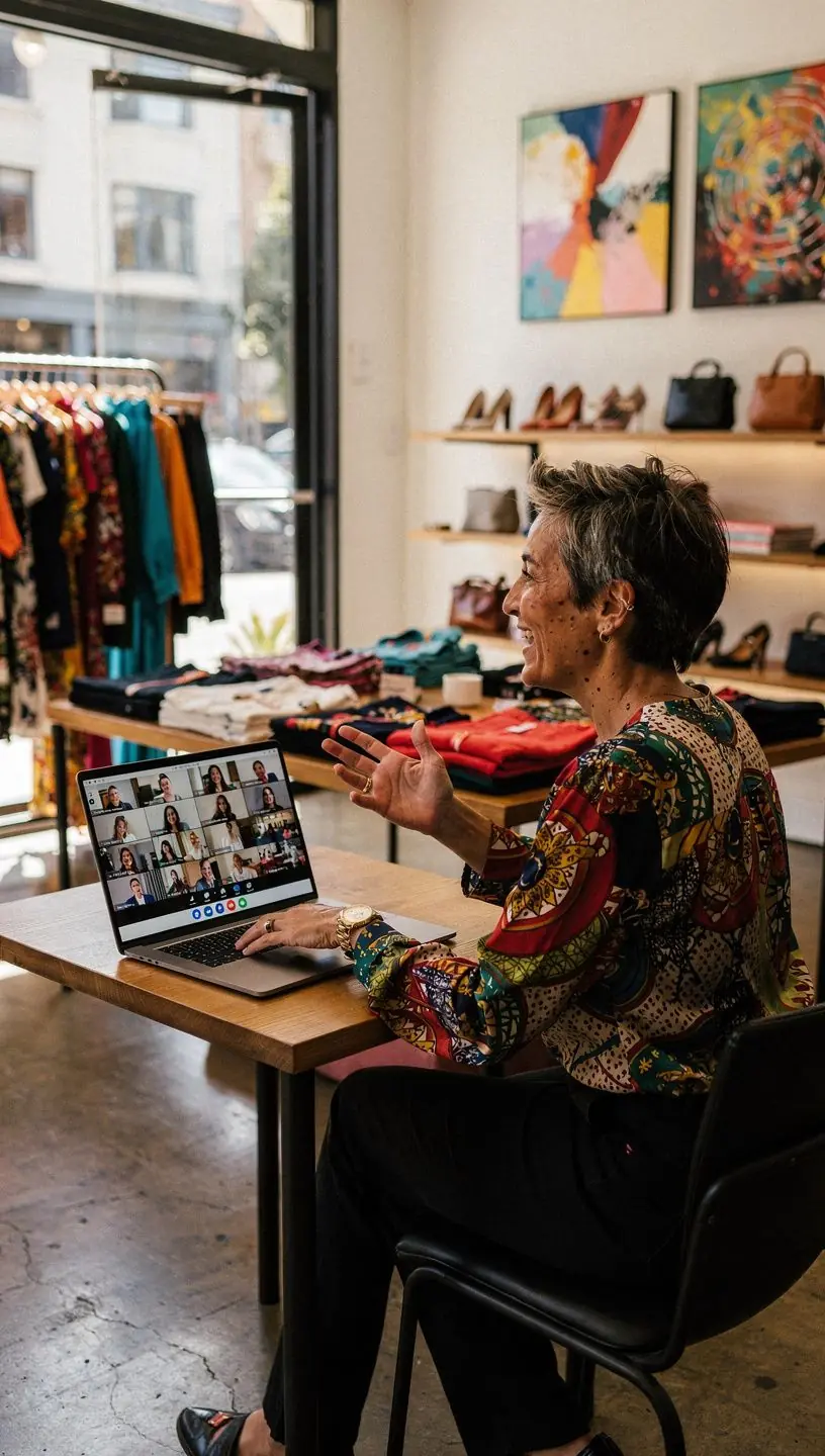 Professional business solutions illustration